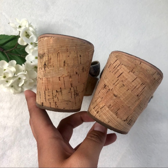 Sam Edelman Snakeskin Wedges - Picture 5 of 6